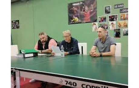 AG du club 2025 le 30/08/2025, 11h